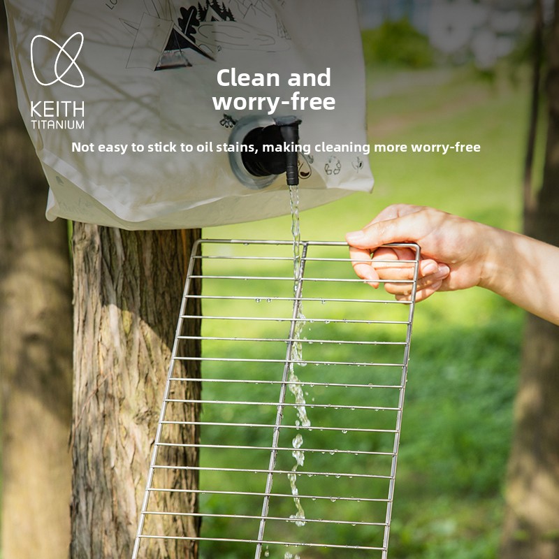 KEITH Pure Titanium Barbecue G - Camping Cooking Device のレビューと価格