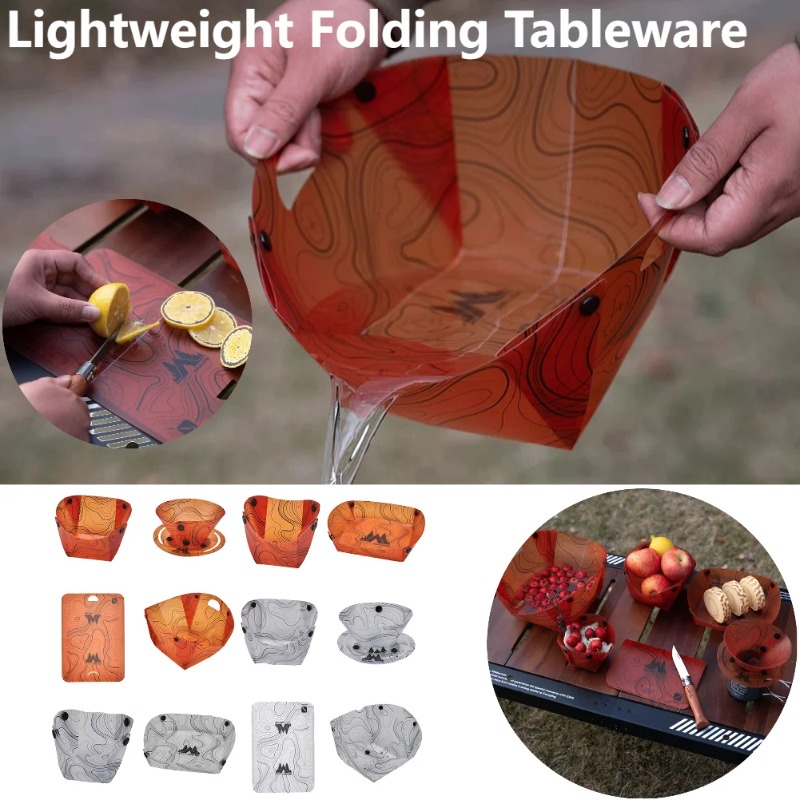 Foldable Camping Tableware Por - Camping Cooking Disc のレビューと価格
