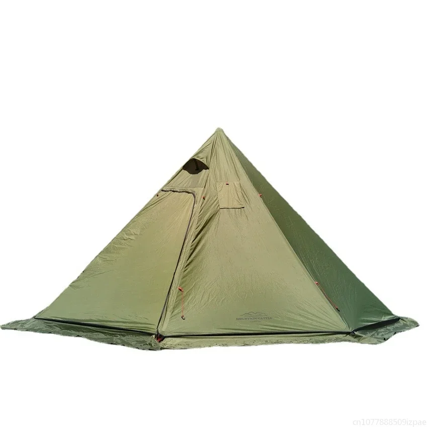 hot Pyramid Tent With Snow Ski - Camping Cooking Snow のレビューと価格